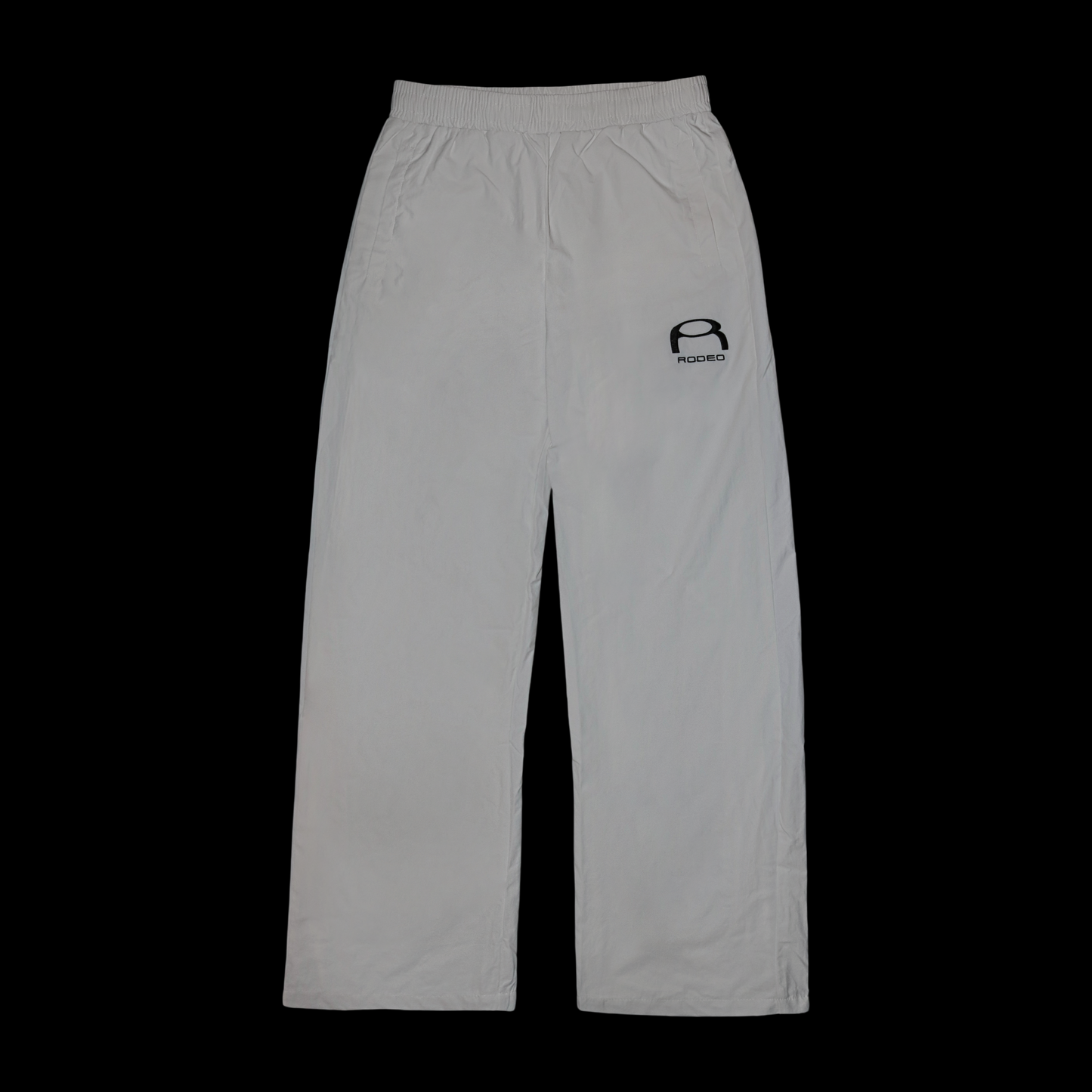 RODEO TRACK PANT (WHITE)