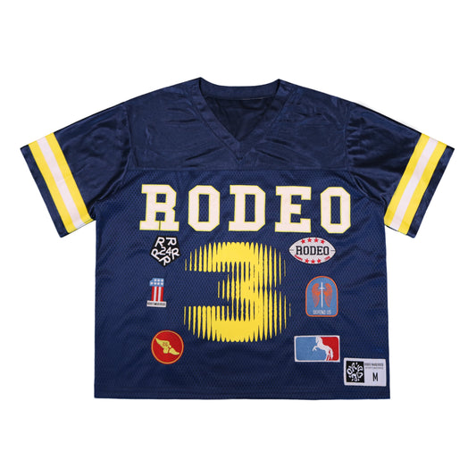 UMICH PATCH FOOTBALL JERSEY