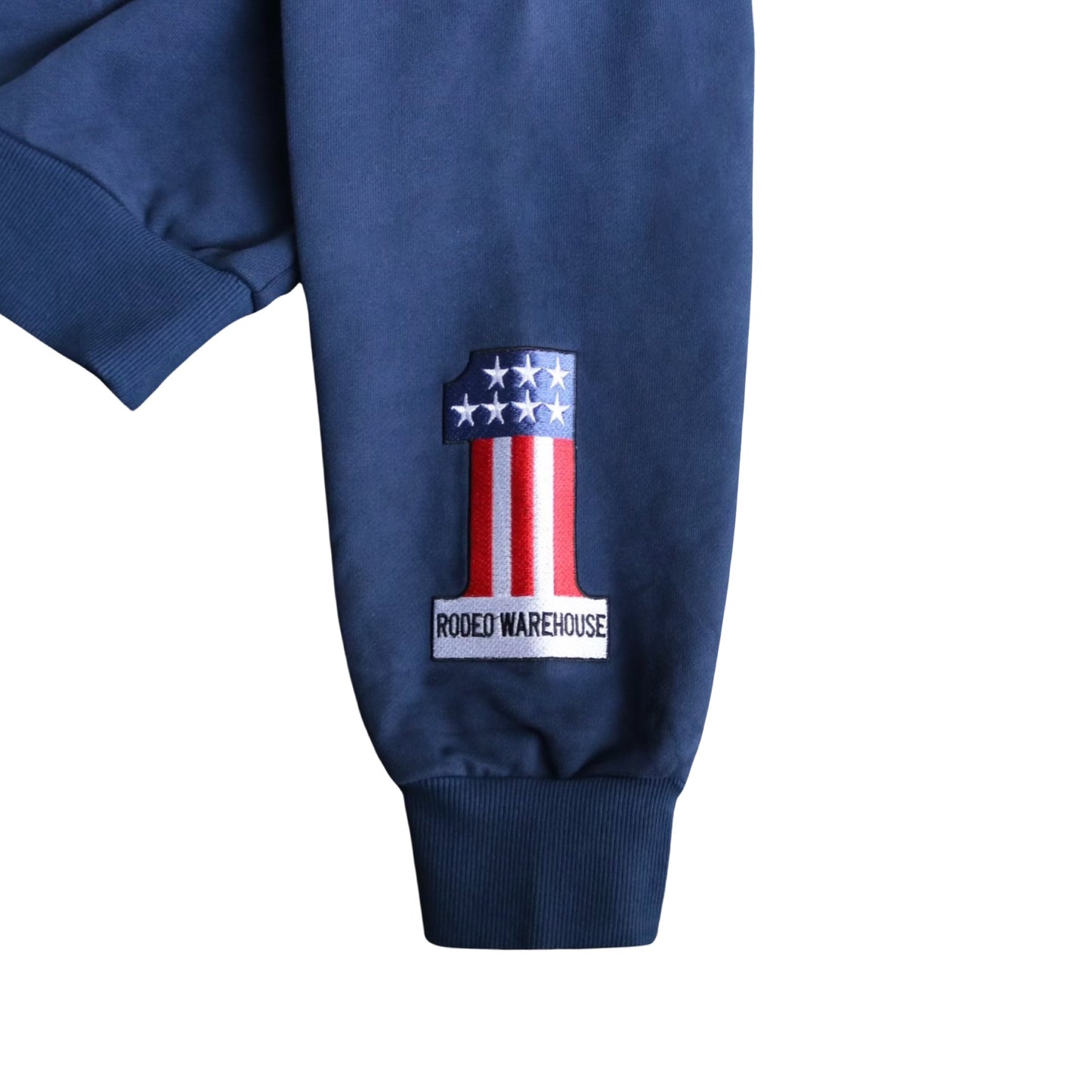 ALL AMERICAN RODEO ZIP-UP HOODIE (NAVY)